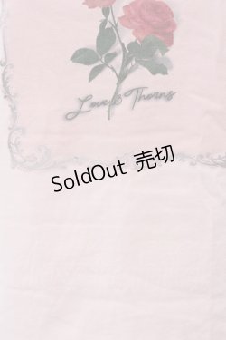 画像2: MILK / サロン・ド・ローズ Tee  ピンク O-25-04-04-041-ML-TO-OW-OS