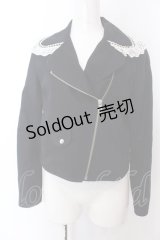 MILK / Prettyライダース  クロ O-25-04-04-045-ML-JA-OW-OS