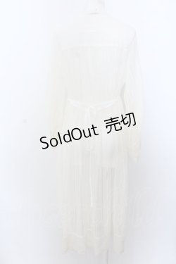 画像3: axes femme / リュクスレースガウン F キナリ O-25-04-04-049-AX-TO-OW-OS