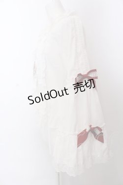 画像2: BABY,THE STARS SHINE BRIGHT / Lilinaブラウス  えんじ×シロ O-25-04-04-051-BA-BL-IG-OS