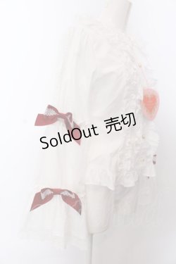 画像3: BABY,THE STARS SHINE BRIGHT / Lilinaブラウス  えんじ×シロ O-25-04-04-051-BA-BL-IG-OS