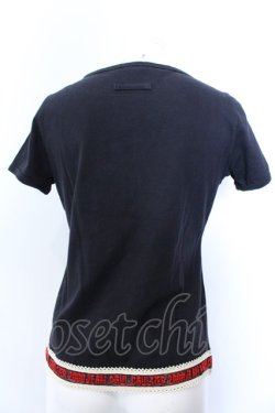 画像3: Jean Paul GAULTIER FEMME / 裾刺繍Tシャツ 40 ブラック O-25-04-04-065-GO-TO-OW-OS