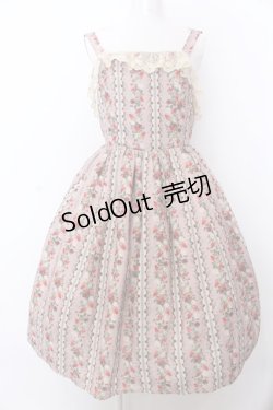 画像1: axes femme kawaii / ローズベリーガーデンジャンスカ M ピンク O-25-04-04-008-AX-OP-OW-OS