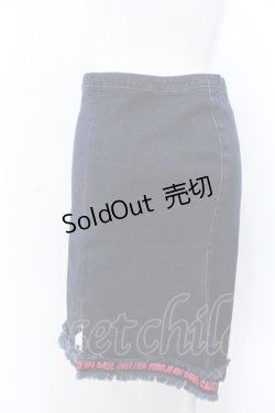 画像3: Jean Paul GAULTIER　FEMME / 裾刺繍デニムスカート 38 インディゴ O-25-04-04-067-GO-SK-OW-OS