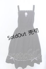 axes femme POETIQUE / バルーンフェスト刺繍ワンピース M クロ O-25-04-04-072-AX-OP-OW-OS