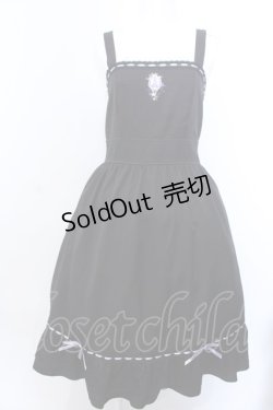 画像1: axes femme POETIQUE / バルーンフェスト刺繍ワンピース M クロ O-25-04-04-072-AX-OP-OW-OS