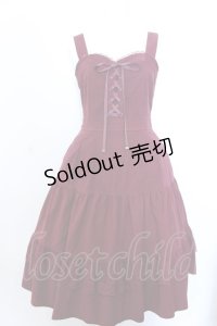 axes femme / ティアードジャンドレ F ワイン O-25-04-04-074-AX-OP-OW-OS