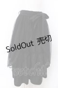 axes femme / チュール×ティアードスカート F クロ O-25-04-04-083-AX-SK-OW-OS