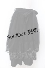 axes femme / チュール×ティアードスカート F クロ O-25-04-04-083-AX-SK-OW-OS