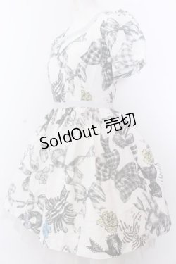 画像2: MILK / ロゼリボンドレス  オフベース O-25-04-04-087-ML-OP-OW-OS