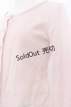 画像2: MILK / パール釦カーデ  ピンク O-25-04-04-096-ML-TO-OW-OS
