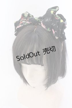 画像1: LIEF / Cherry Blossomカチューシャ  クロ O-25-04-04-102-LO-AC-OW-OS