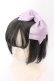 画像1: Enchantlic Enchantilly / ローズレースリボンカチューシャ  ラベンダー O-25-04-04-103-LO-AC-OW-OS (1)