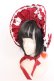 画像1: BABY,THE STARS SHINE BRIGHT / Secret Roseボンネット  えんじ O-25-04-04-105-BA-AC-IG-OS (1)
