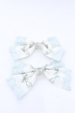 画像2: 【SALE】Royal Princess Alice / Forest Garden〜始まりの庭〜リボンコーム  グリーン系 O-25-05-30-1063-LO-AC-OW-ZT445-F004 (2)