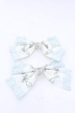 画像2: Royal Princess Alice / Forest Garden〜始まりの庭〜リボンコーム  グリーン系 O-25-04-04-106-LO-AC-OW-OS