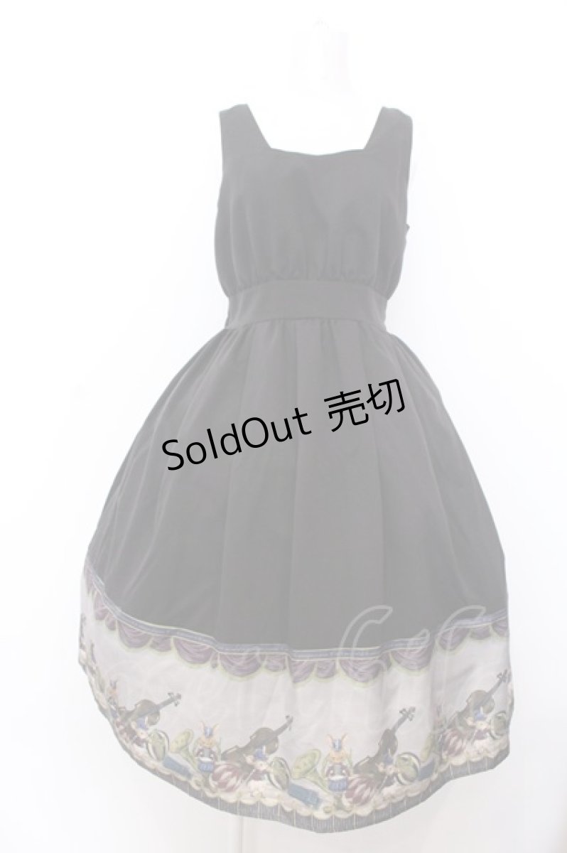 画像1: 【SALE】axes femme POETIQUE / トイマーチノースリワンピース M クロ O-25-04-04-012-AX-OP-OW-ZH (1)