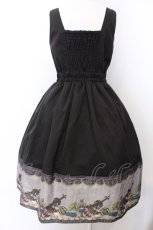 画像3: 【SALE】axes femme POETIQUE / トイマーチノースリワンピース M クロ O-25-04-04-012-AX-OP-OW-ZH (3)