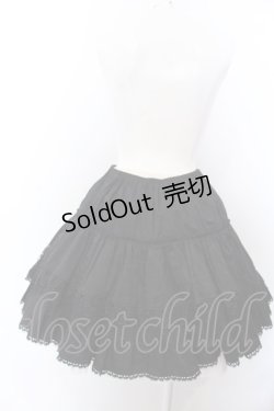画像3: BPN / モチーフレースティアードスカート M ブラック O-25-04-04-013-GO-SK-OW-OS