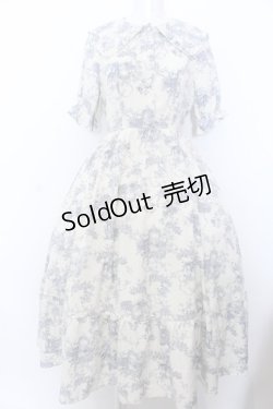 画像1: m petit by misako / トワルドジュイワンピース S シロ O-25-04-04-019-LO-OP-OW-OS