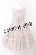 metamorphose / Fluffyフリルティアードジャンパースカート 1 ピンク O-25-04-04-021-ME-OP-OW-OS