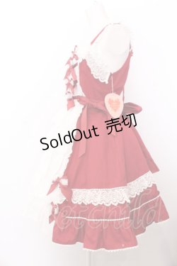 画像3: BABY,THE STARS SHINE BRIGHT / Lilinaジャンパースカート  えんじ O-25-04-04-022-BA-OP-IG-OS