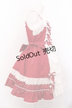 画像4: BABY,THE STARS SHINE BRIGHT / Lilinaジャンパースカート  えんじ O-25-04-04-022-BA-OP-IG-OS