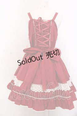 画像5: BABY,THE STARS SHINE BRIGHT / Lilinaジャンパースカート  えんじ O-25-04-04-022-BA-OP-IG-OS