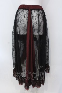 画像3: Qutie Frash / メッシュアシメスカート  レッド O-25-04-05-027-QU-SK-OW-OS