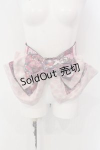 Qutie Frash / リボン帯コルセット  限定ピンク O-25-04-05-030-QU-TO-YM-OS