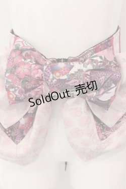 画像2: Qutie Frash / リボン帯コルセット  限定ピンク O-25-04-05-030-QU-TO-YM-OS