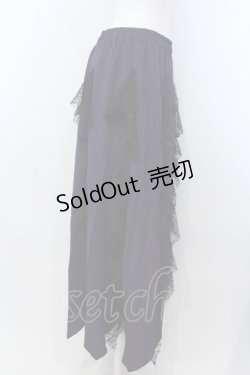 画像2: Qutie Frash / クモメッシュロングスカート  パープル O-25-04-05-031-QU-SK-YM-OS