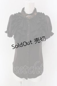 Qutie Frash / アメQ,アルマジ店限定パフブラウス  ブラウン O-25-04-05-004-QU-BL-OW-OS