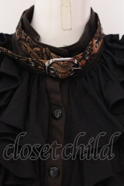 画像2: Qutie Frash / アメQ,アルマジ店限定パフブラウス  ブラウン O-25-04-05-004-QU-BL-OW-OS