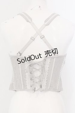 画像4: Ozz oneste / ローズエンブロイダリーコルセットベスト  グレージュ O-25-04-05-038-OO-TO-OW-OS