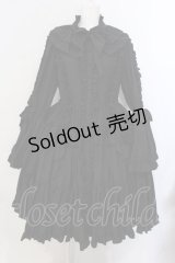 Physical Drop / スタンドカラープリンセスドレス  クロ O-25-04-05-044-LO-OP-IG-OS