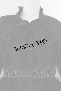 画像2: Physical Drop / スタンドカラープリンセスドレス  クロ O-25-04-05-044-LO-OP-IG-OS