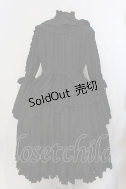 画像5: Physical Drop / スタンドカラープリンセスドレス  クロ O-25-04-05-044-LO-OP-IG-OS