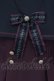 画像2: Amavel / Message Ribbon スクエアセーラーワンピース F ワイン O-25-04-05-049-CA-OP-OW-OS (2)