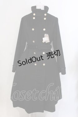 画像1: Amavel / ダブルブレストクラシカルコート F クロ O-25-04-05-050-CA-CO-OW-OS