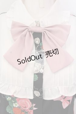 画像2: Ank Rouge / ストロベリーローズプリントセットアップ M クロ O-25-04-05-073-CA-OP-OW-OS