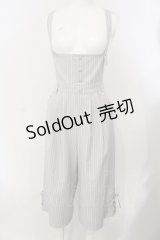 axes femme / サス付ワイドパンツ M ライトグレー O-25-04-05-075-AX-PA-IG-OS