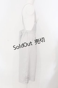 画像2: axes femme / サス付ワイドパンツ M ライトグレー O-25-04-05-075-AX-PA-IG-OS