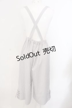 画像3: axes femme / サス付ワイドパンツ M ライトグレー O-25-04-05-075-AX-PA-IG-OS