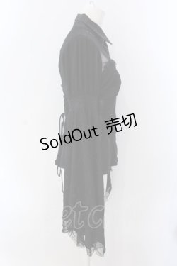 画像3: Qutie Frash / 姫袖ブラウス  ブラック O-25-04-05-010-QU-BL-OW-OS
