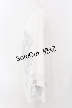 画像3: Qutie Frash / 2店舗限定 チャイナチュニック  ホワイト O-25-04-05-012-QU-OP-OW-OS