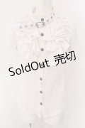 Qutie Frash / アメQ,アルマジ店限定パフブラウス  ホワイト O-25-04-05-013-QU-BL-OW-OS