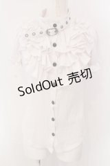 Qutie Frash / アメQ,アルマジ店限定パフブラウス  ホワイト O-25-04-05-013-QU-BL-OW-OS