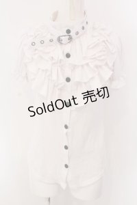 Qutie Frash / アメQ,アルマジ店限定パフブラウス  ホワイト O-25-04-05-013-QU-BL-OW-OS