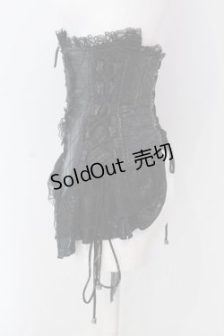 画像4: Qutie Frash / チョーカー付きコルセット M ブラック O-25-04-05-025-QU-TO-OW-OS